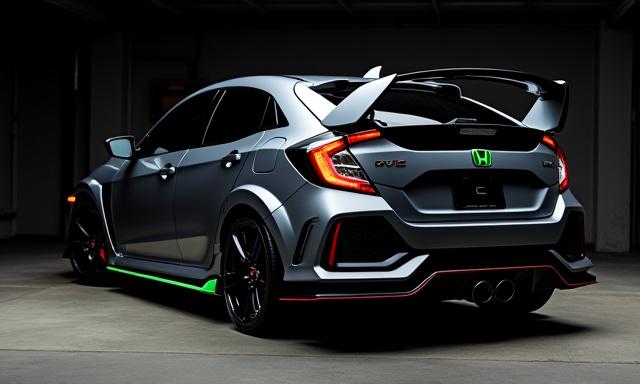 Honda Civic FK8 with Stage 2 Tune & Custom Exhaust